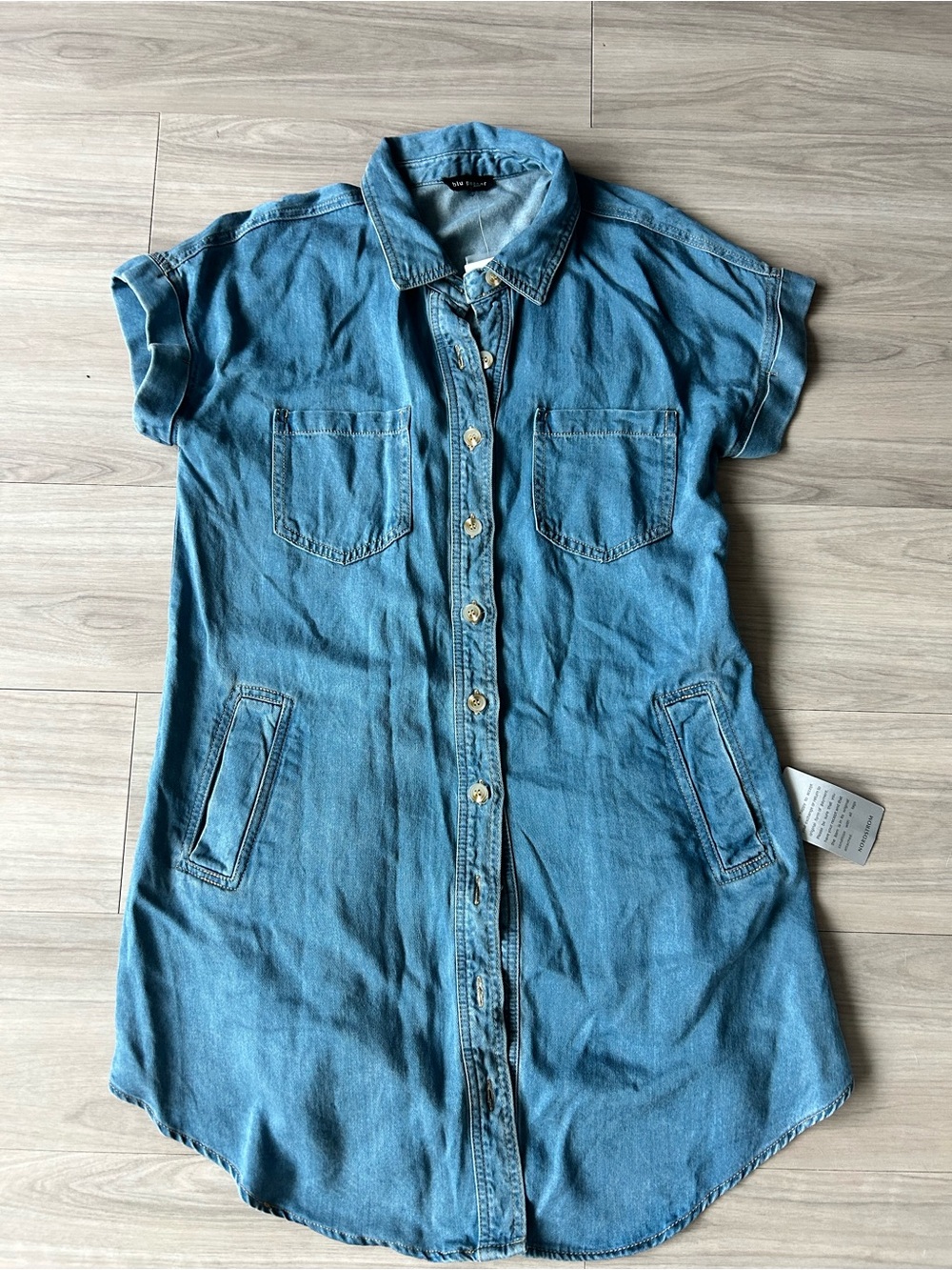 Blu Pepper Light Blue Denim Shirt